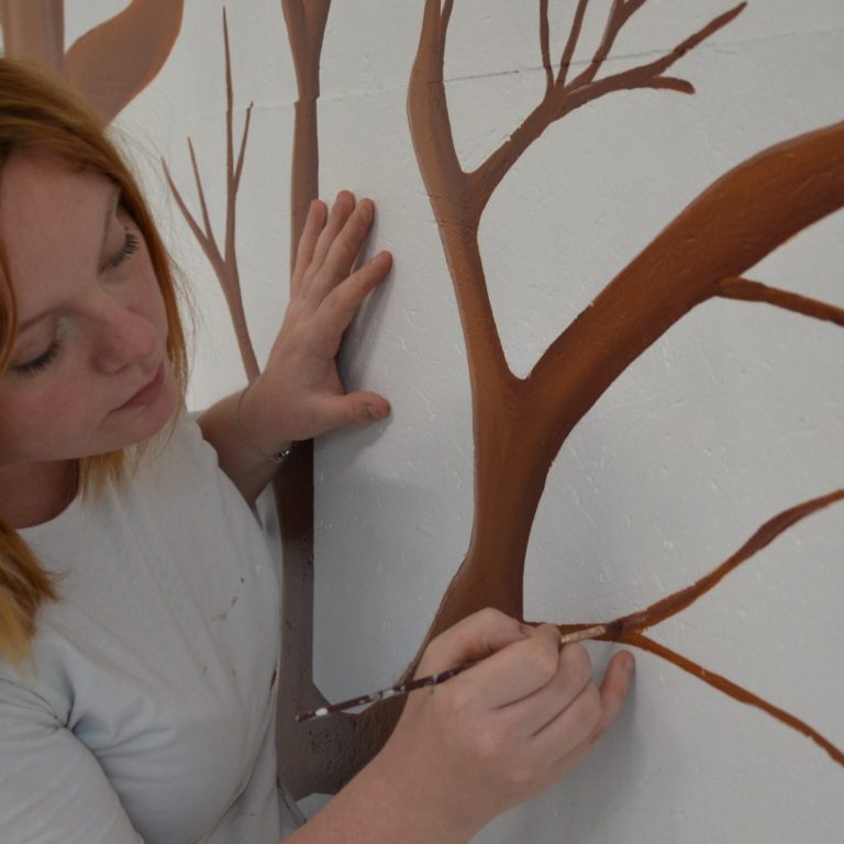 réalisation fresque